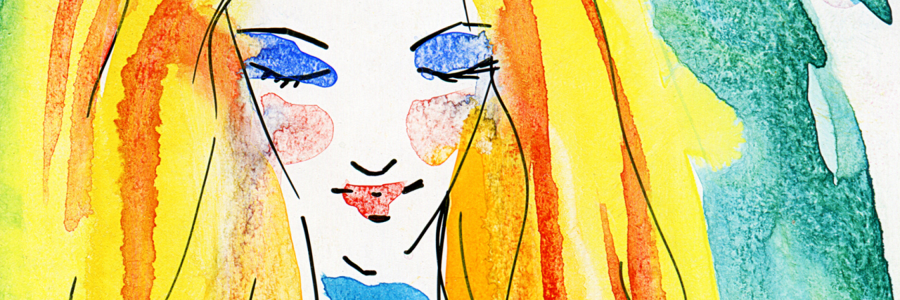 How Childhood Neglect Affects Romantic Relationships in Adulthood Hand Painted Illustration of a Young Girl