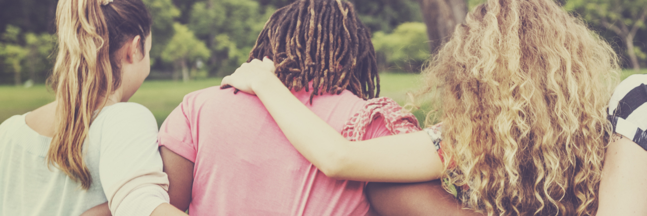 Learning to 'Workout With Cerebral Palsy' Friends supporting each other.