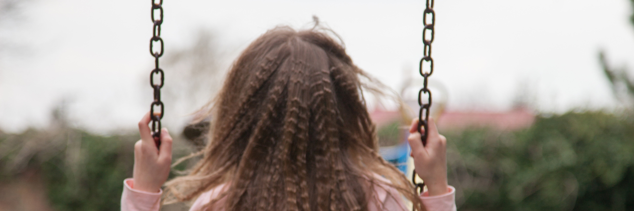 An Open Letter to the 'Weird' Girls Lonely girl on a swing.