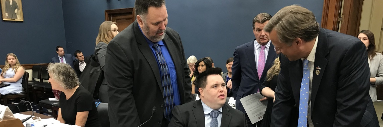 John’s Crazy Socks Owners Testify Before Congress John and Mark Cronin at congress