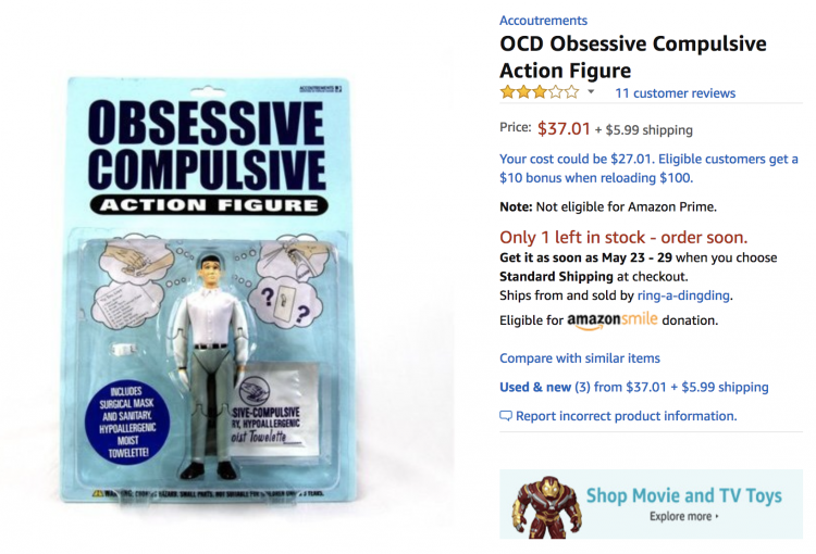 OCD action figure