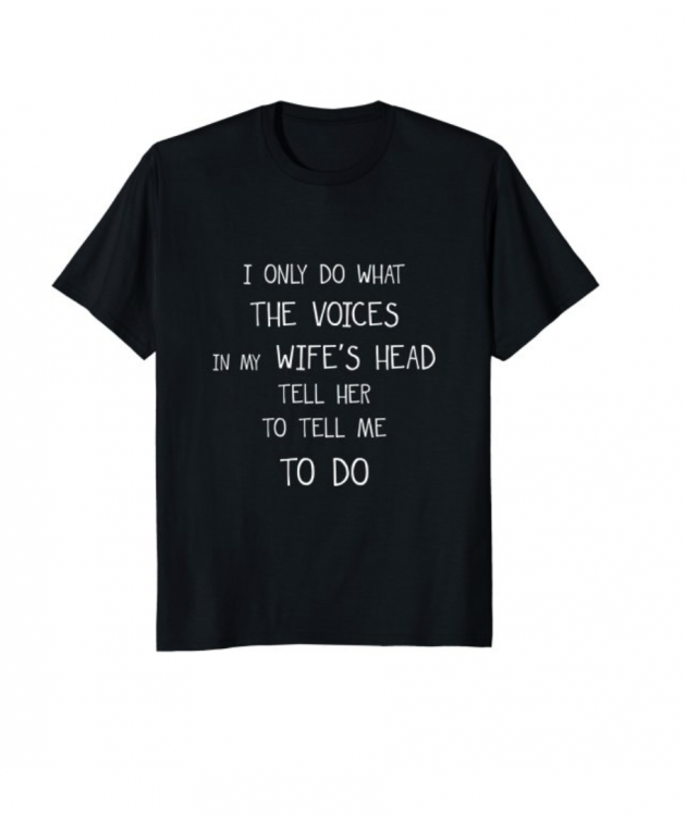 Voices in my head t-shirt