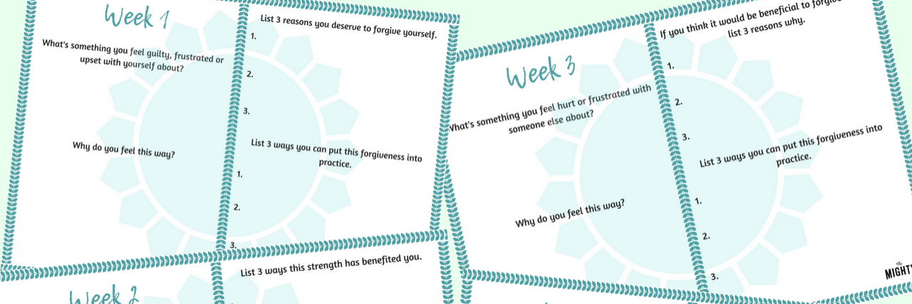 June's My Mighty Month Challenge Is Practicing Forgiveness June's My Mighty Month Challenge Is Practicing Forgiveness