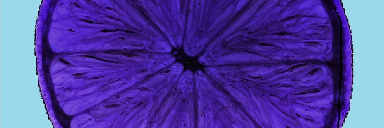 When Lyme Disease Leads to Depression blue lime