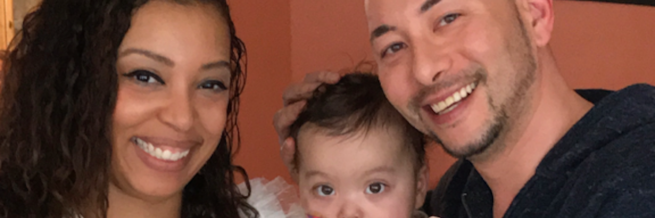 To My Wife, This Coming Mother's Day Family photo of wife, child and husband