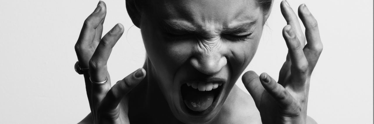 Borderline Personality Disorder and 'Blackout' Rage Episodes angry woman