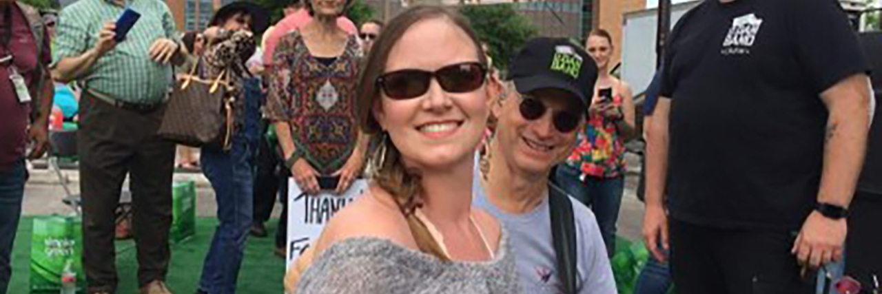 Reasons Being Disabled Kicks Ass Kintsukuroi Gwendolyn at the Lt. Dan Band concert.