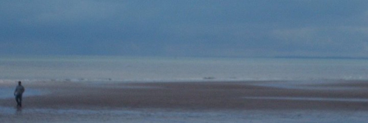 Doing Something Fun Despite the Consequences of Fibromyalgia photo of a cloudy beach