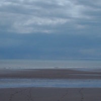 photo of a cloudy beach