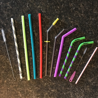Disability friendly reusable drinking straws.