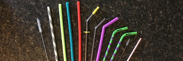 Disability friendly reusable drinking straws.