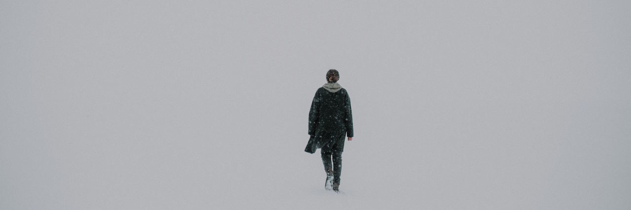 When Borderline Personality Disorder Leaves You Feeling Empty Inside woman walking alone
