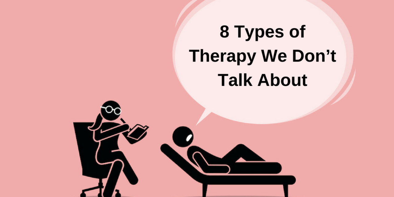 8 Types Of Therapy We Don't Talk About