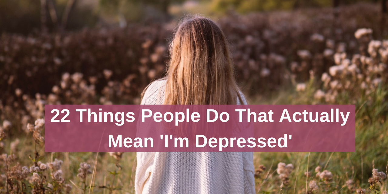 I can't do my homework because i'm depressed