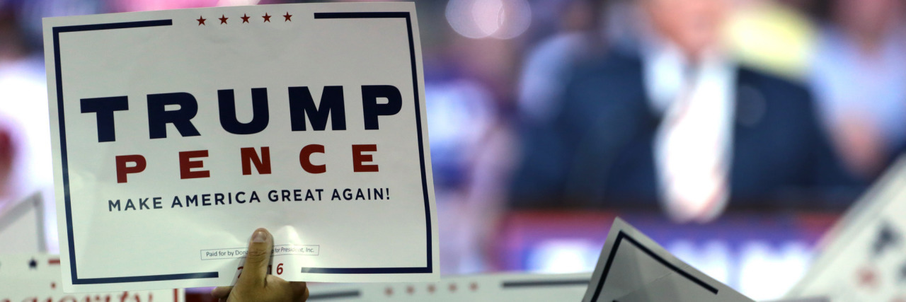 What to Remember About Study Saying Opioid Users Voted Trump trump pence election sign