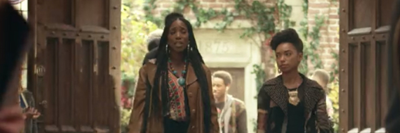 The Way the Show 'Dear White People' Portrayed Misophonia two students walking from the show "Dear White People"