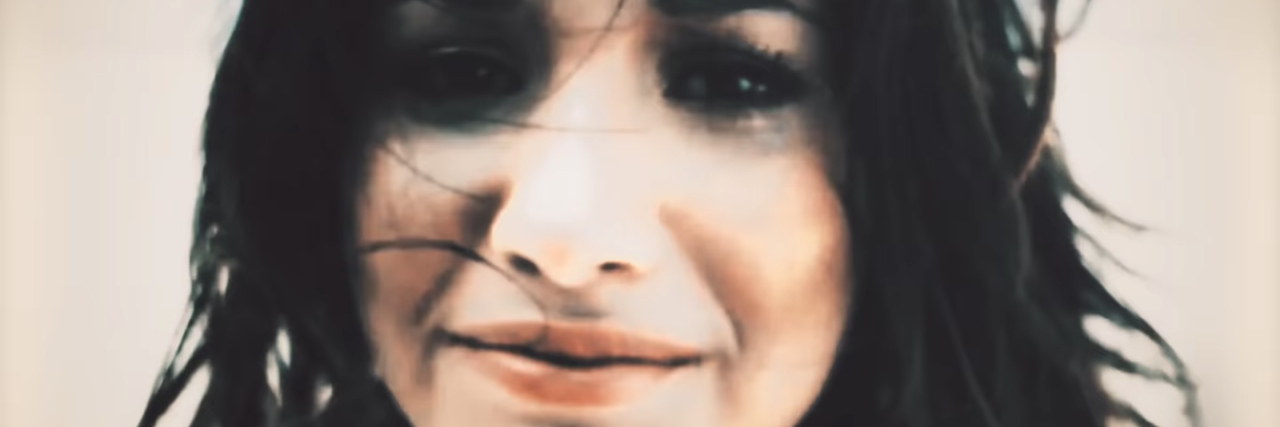 Why Demi Lovato's New Single Makes Her a Role Model to Me demi lovato sober upset crying