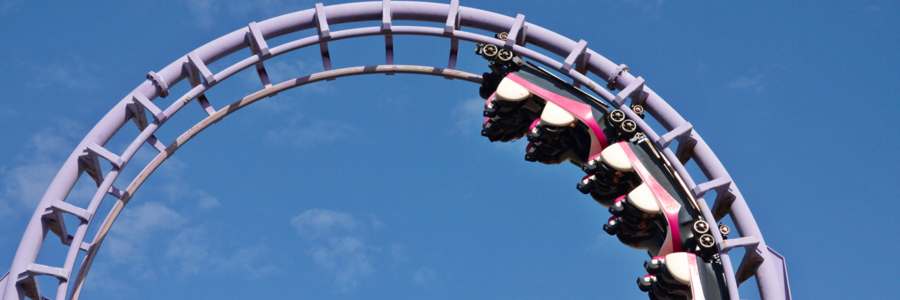 The Emotional Impact of Searching for a Diagnosis for Chronic Illness roller coaster loop