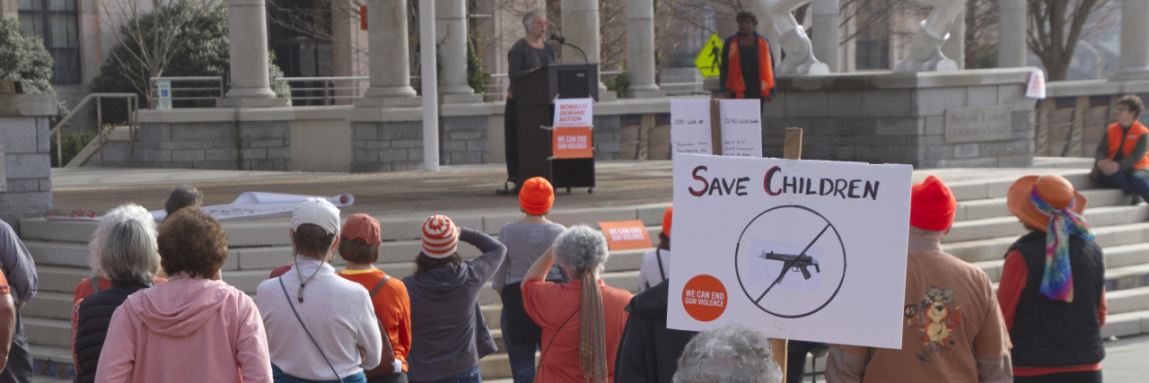 Why Accessibility Matters At Marches Gun Violence rally.