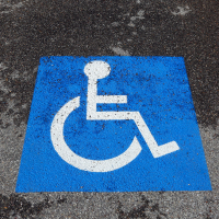 Disability Parking Space.