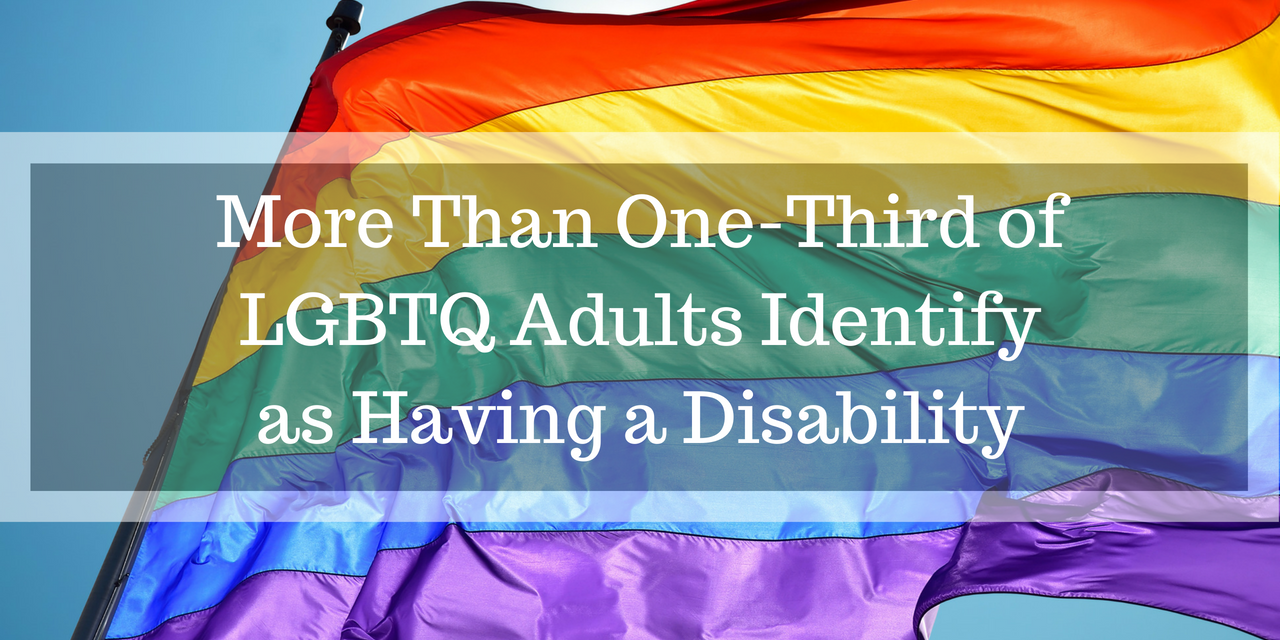 Over One Third Of Lgbtq Adults Have A Disability 8949