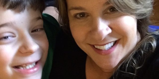 Why Our 'Rare' Family Took the Road Less Traveled the author and her son smiling