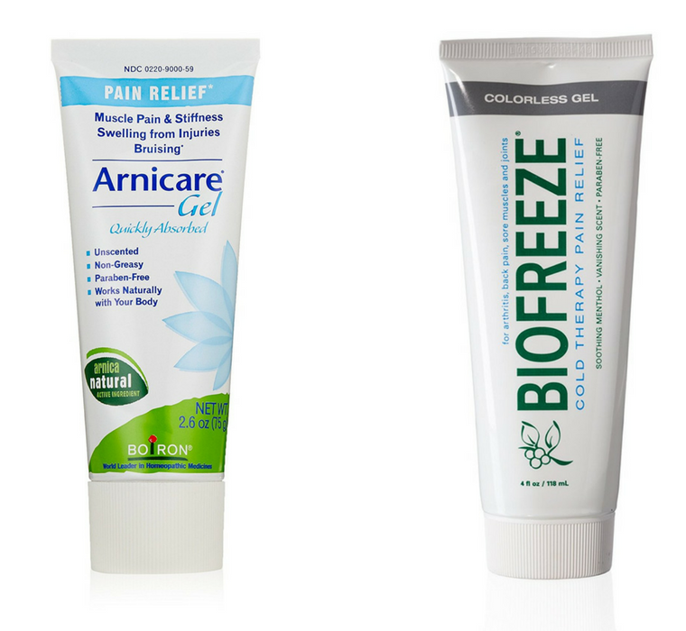 arnica gel and biofreeze
