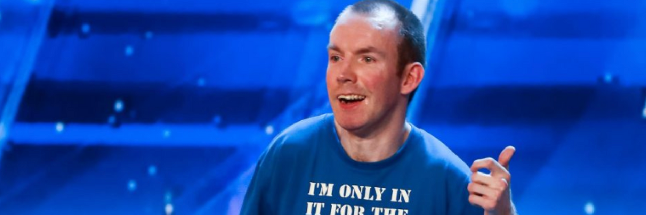 Lost Voice Guy, Comedian With Cerebral Palsy, Wins 'Britain's Got Talent' Lee Ridley on Britain's Got Talent