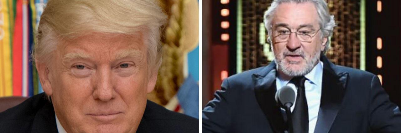 Donald Trump and Robert De Niro
