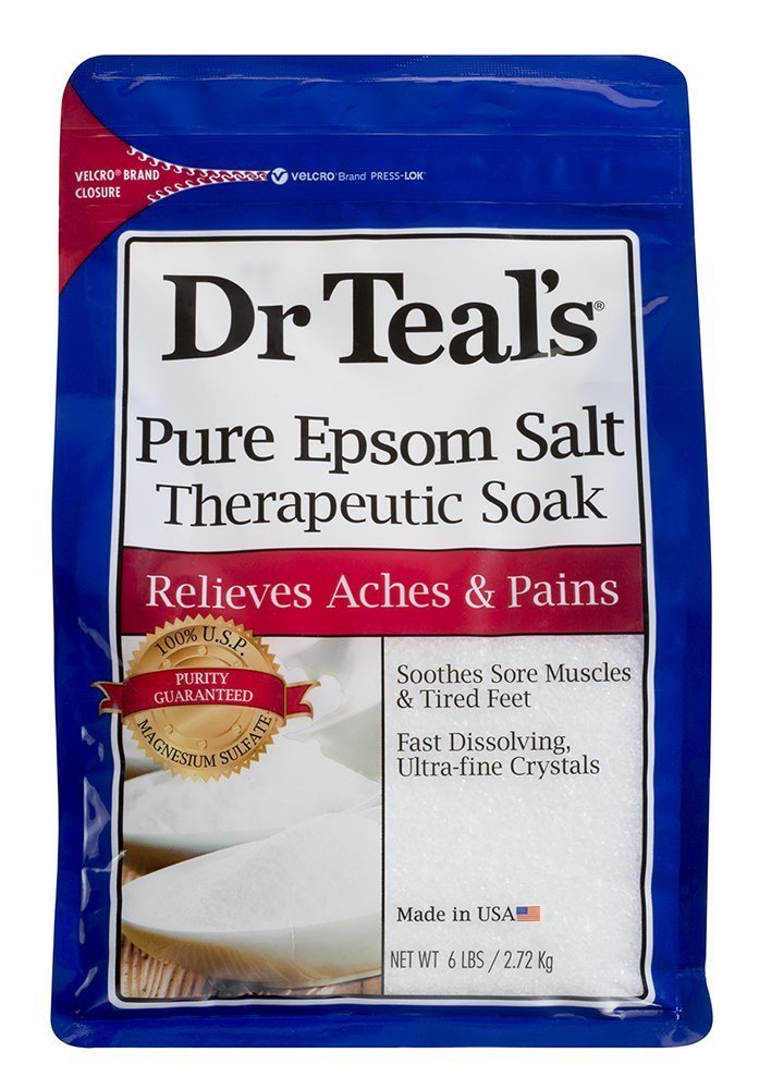 dr. teal's epsom salt for aches and pains
