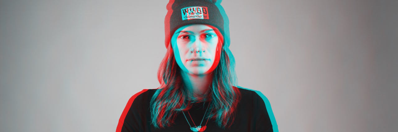 5 Ways to 'Come Back' From a Dissociative Episode blurry woman image