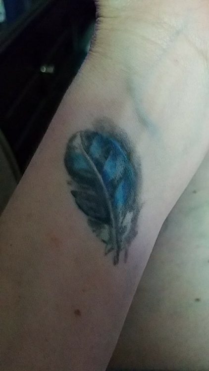 feather tattoo