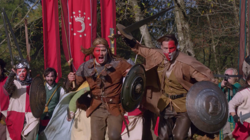 sam and dean winchester in LARP costumes