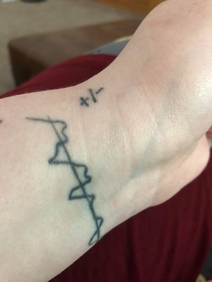 sound wave tattoo i love you bipolar