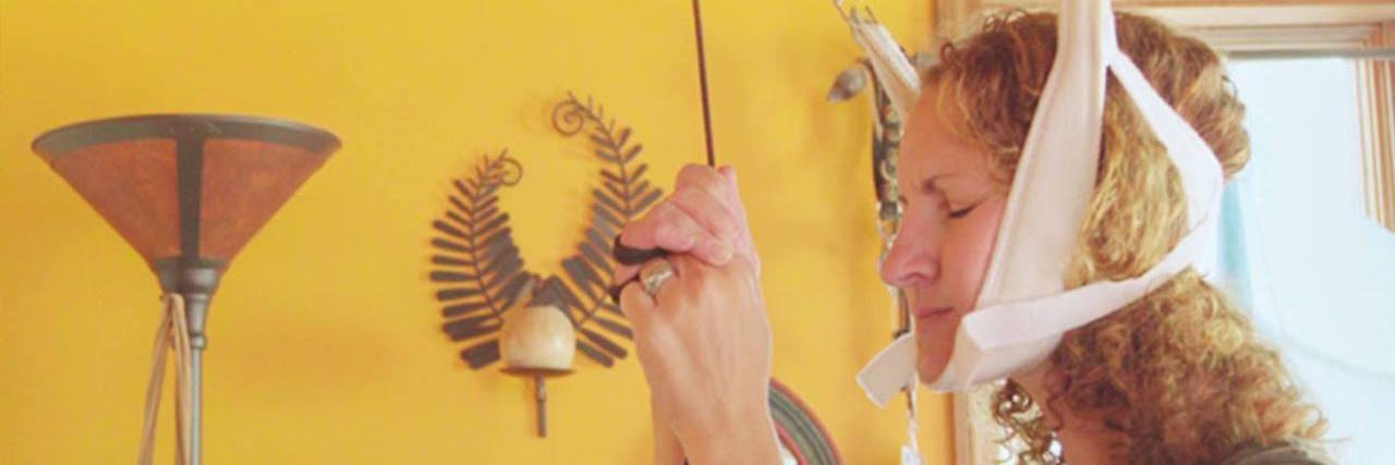 'The Bleeding Edge' Netflix Documentary Examines Medical Devices the bleeding edge screenshot woman with jaw and head support straps on her head