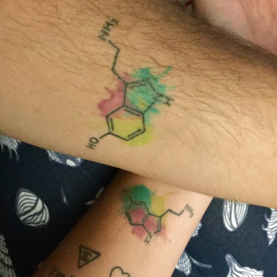 serotonin color tattoo bipolar disorder