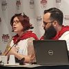 Becca Lory and Antonio Hector at Denver Comic Con - Jonathan Murphy and James Sullivan at Fandemic Tour.