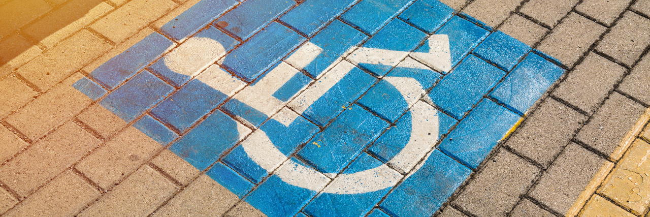 Choosing Love After Being Insulted About a Disability Permit Disability parking space.