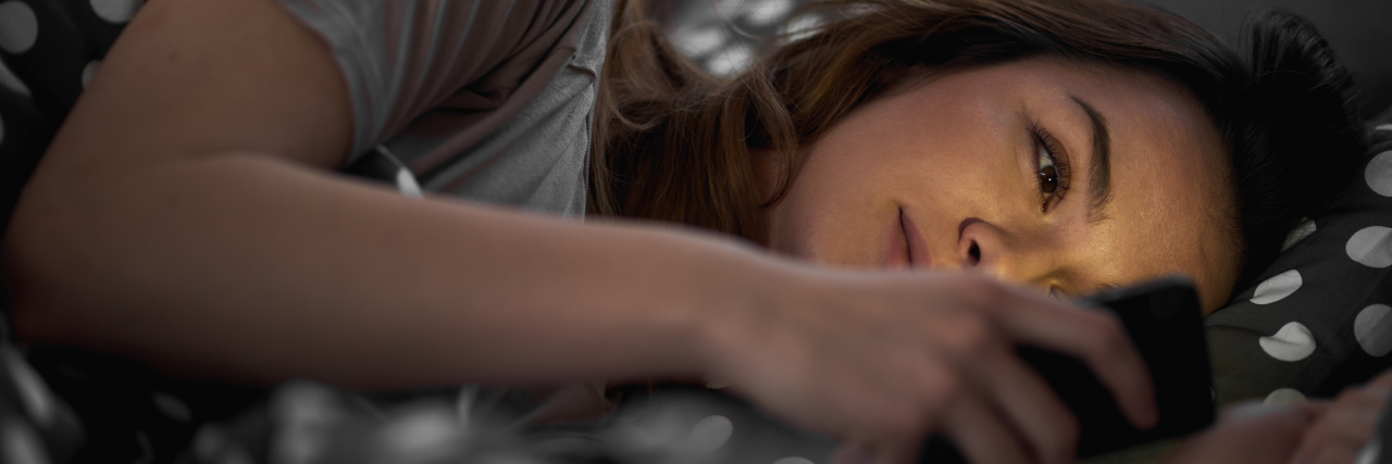 Dating as an Autistic Woman Girl using dating app.