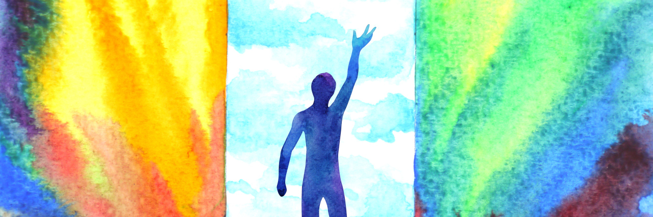 My Autistic Inner World Abstract human mind art.