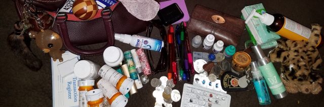 contents of the author's purse