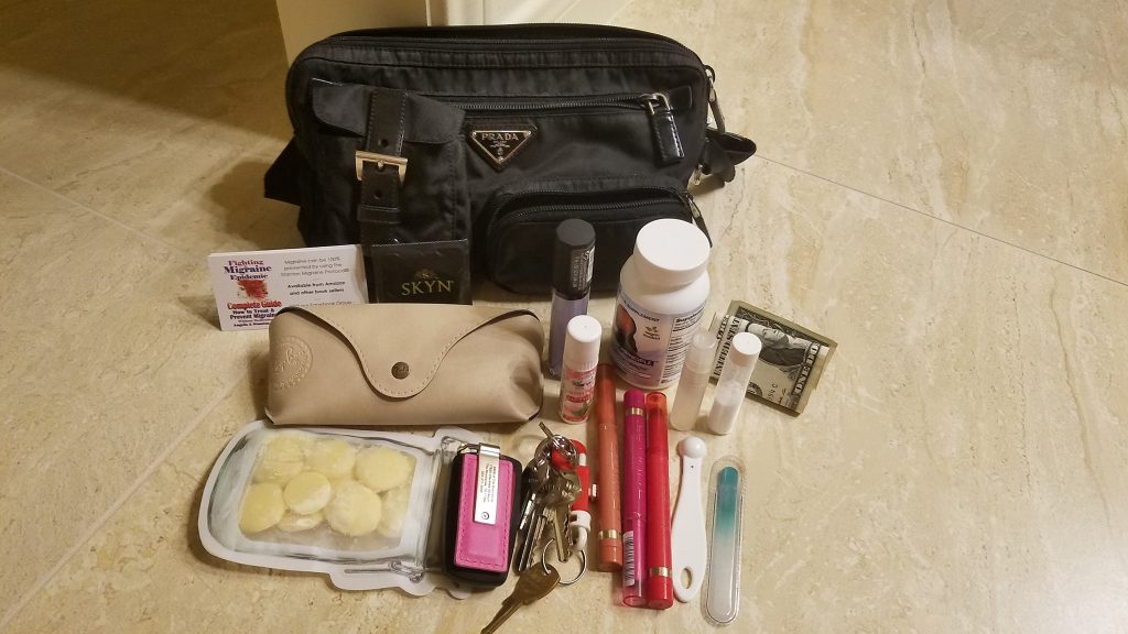 contents of a friend's purse