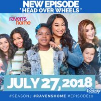 Raven's House add for episode "Head Over Wheels" featuring Raven and cast