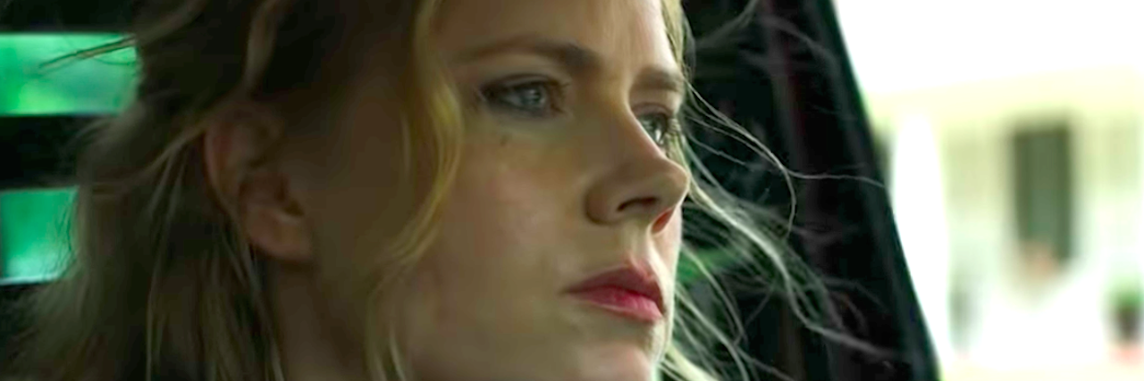 HBO's 'Sharp Objects' Shows Depictions of Self-Harm Amy Adam from the Sharp Object Trailer, sitting in her car looking forward