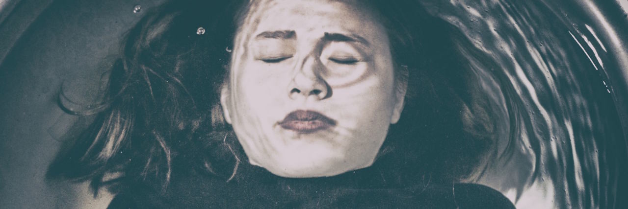 How Trauma Affected My Memory woman under water