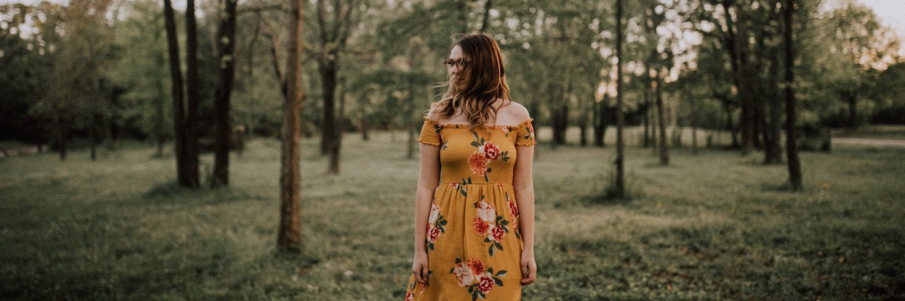 10 Bad Mental Health Habits A woman in the woods