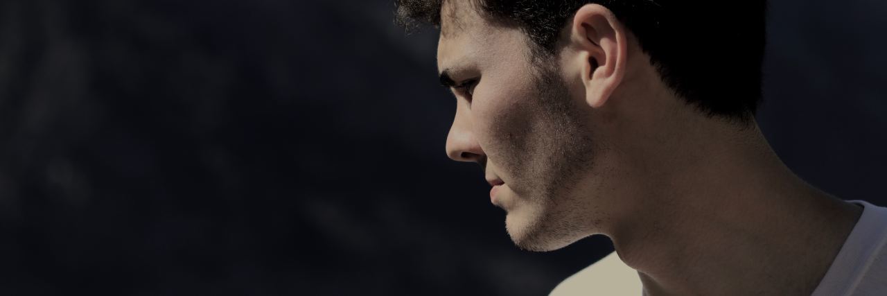 The Mental Health System Almost Killed Me man upset looking out over valley