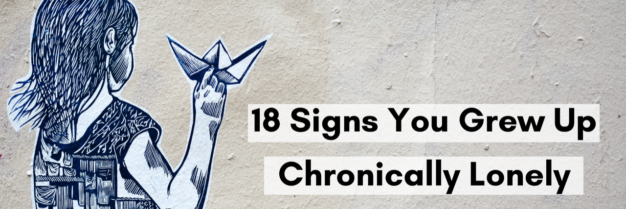 18 Signs You Grew Up Chronically Lonely A lonely child looks away, holding a small origami boat as a toy. 18 Signs You Grew Up Chronically Lonely