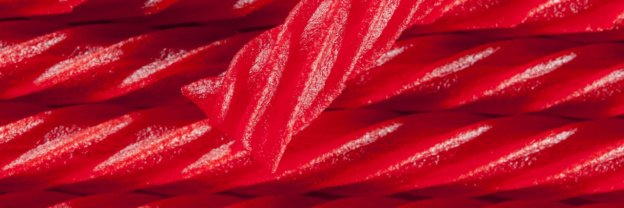 From Daily Meltdowns to Straight As: My Journey With Autism Red licorice candy.