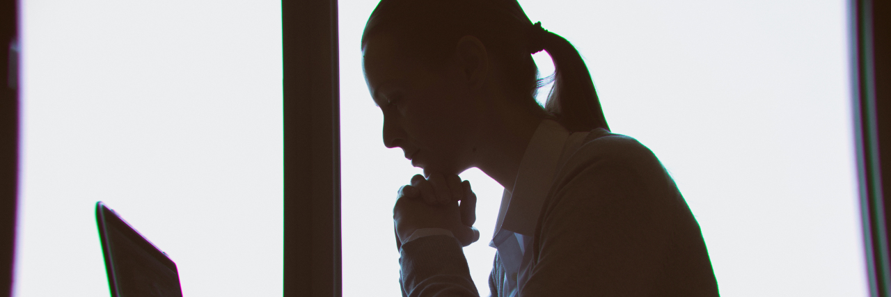 Working With Asperger's Is Harder Than It Looks Woman stressed at work.